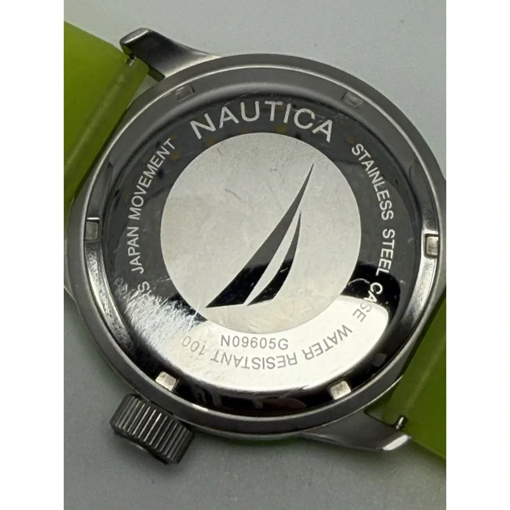 Nautica South Beach N09605G New Battery Mens Diver Watch 44MM 8.5